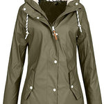 Stilvolle Regenjacke