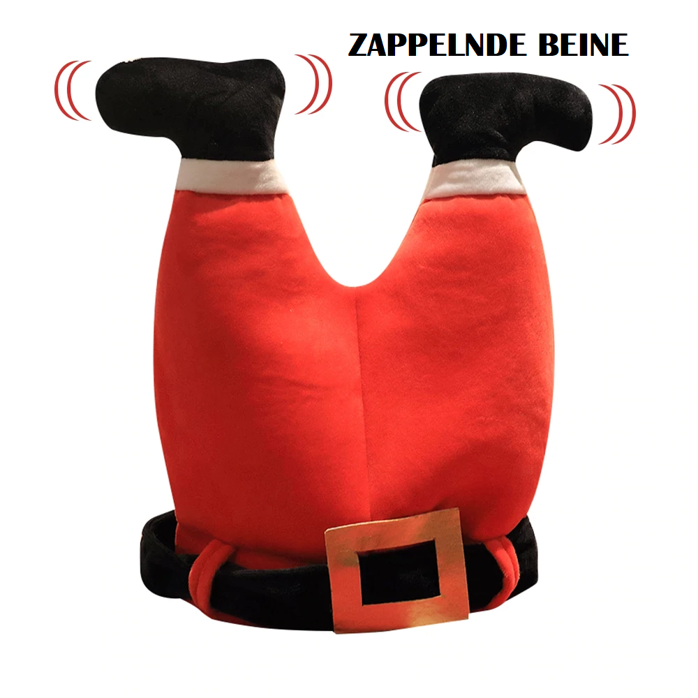 Zappelnder Weihnachtshut